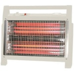 ΘΕΡΜΑΣΤΡΑ ΧΑΛΑΖΙΑ ΛΕΥΚΗ EUROLAMP 1600W 147-29165 ΕΩΣ 12 ΔΟΣΕΙΣ