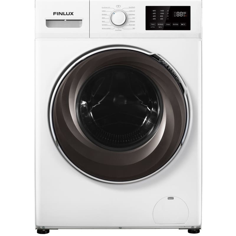 Пералня Finlux F8WHL1200WH , 1200 об./мин., 8.00 kg, B , Бял FINLUX F8WHL1200WH Πλυντήριο Ρούχων 8KG ΕΩΣ 12 ΔΟΣΕΙΣ - Image 1