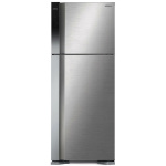 Hitachi R-V541PRU0-1 BSL Ψυγείο Δίπορτο 450lt, Total NoFrost, Ε (Υ183.5xΠ71.5xΒ74εκ) Inox (EΩΣ 12 ΔΟΣΕΙΣ)