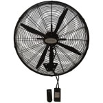 United Επαγγελματικός Ανεμιστήρας Τοίχου 125W Διαμέτρου 51cm με Τηλεχειριστήριο UIF-763 ΕΩΣ 12 ΔΟΣΕΙΣ
