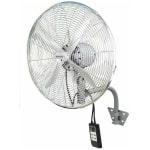 United UIF-964 Επαγγελματικός Ανεμιστήρας Τοίχου 155W Διαμέτρου 60cm με Τηλεχειριστήριο ΕΩΣ 12 ΔΟΣΕΙΣ