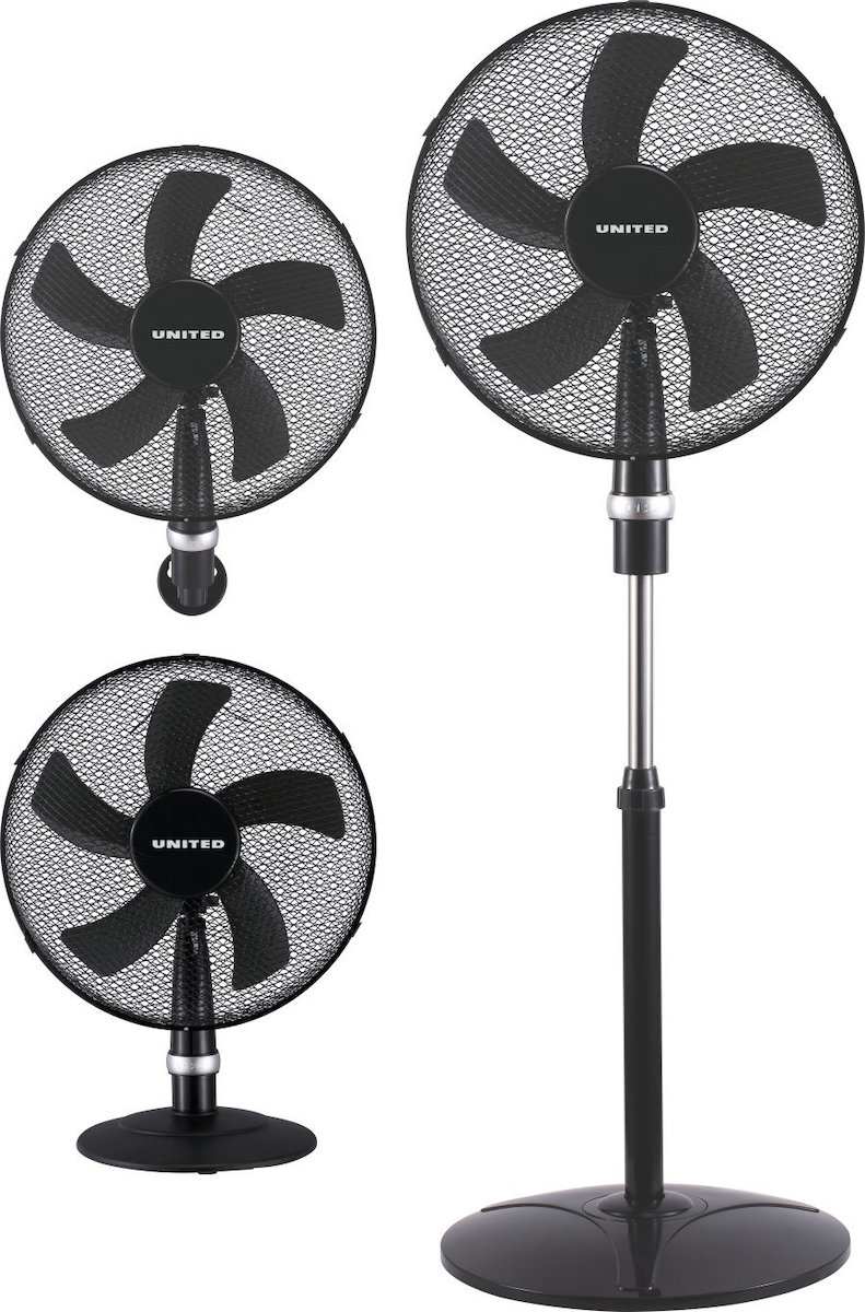 usf-694-c45.jpg United USF-694 Ανεμιστήρας Ορθοστάτης 3 σε 1 50W Διαμέτρου ΕΩΣ 12 ΔΟΣΕΙΣ 40cm - Image 1
