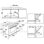 WHIRLPOOL AKZ96270IX Φούρνος Εντοιχιζόμενος Άνω Πάγκου 73lt με Πυρόλυση Α+ ΕΩΣ 12 ΔΟΣΕΙΣ - Image 2