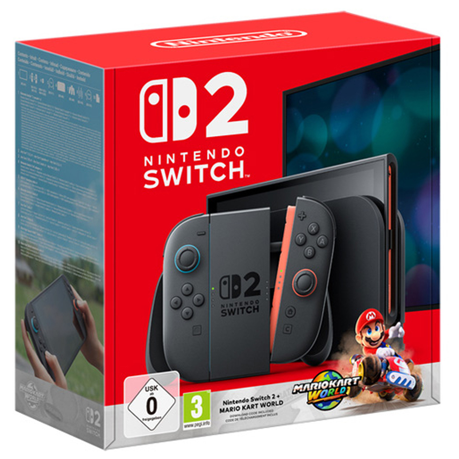 Product-zoom-303920.jpg Конзола NINTENDO SWITCH 2 MARIO KART WORLD 256 GB - Image 1